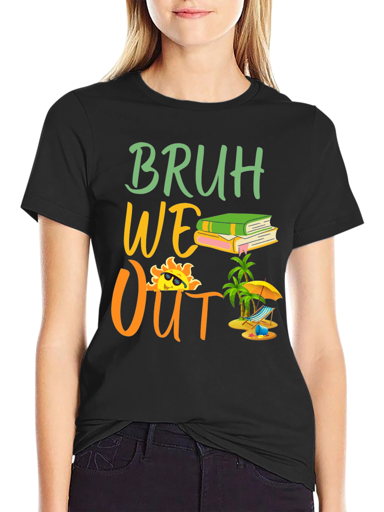 Bruh We Out T-Shirt Summer Break Tee