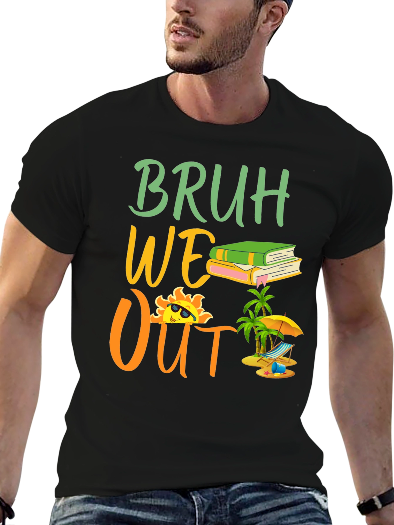 Bruh We Out T-Shirt Summer Break Tee