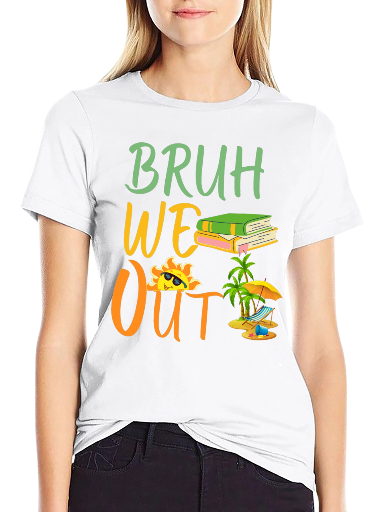 Bruh We Out T-Shirt Summer Break Tee