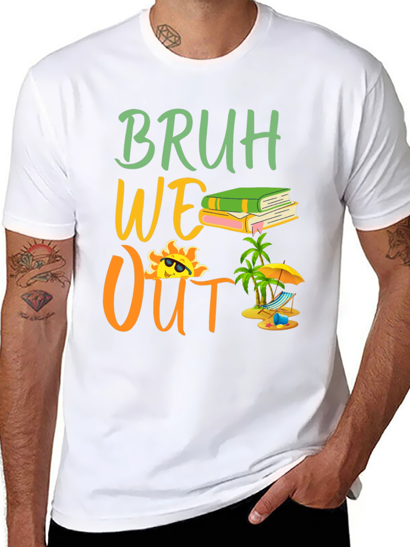 Bruh We Out T-Shirt Summer Break Tee