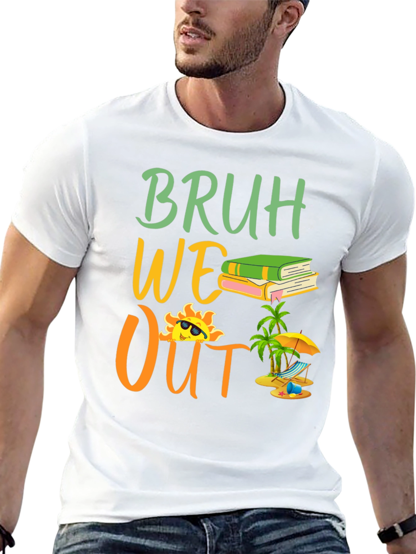 Bruh We Out T-Shirt Summer Break Tee
