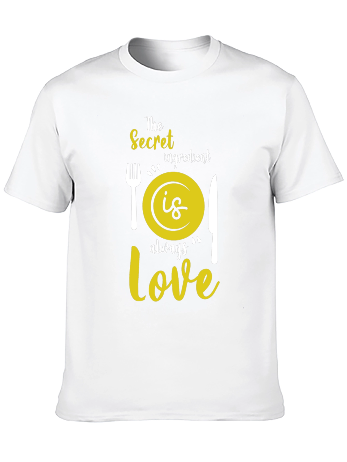Secret Ingredient Love Graphic Tee - Black