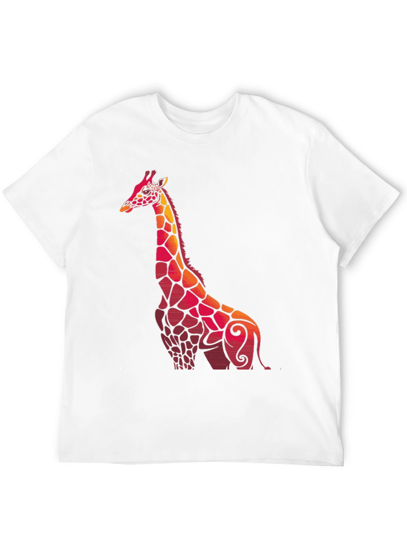 Giraffe Graphic Tee - Unique Animal Design T-Shirt