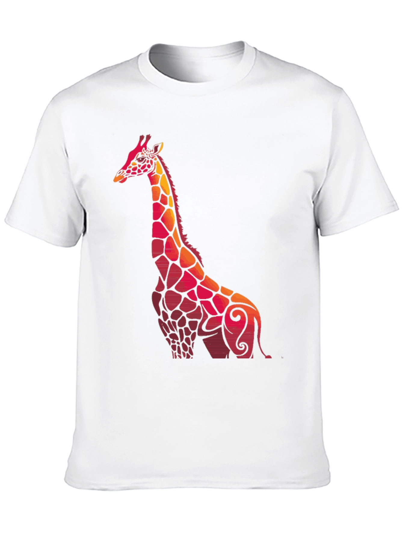 Giraffe Graphic Tee - Unique Animal Design T-Shirt