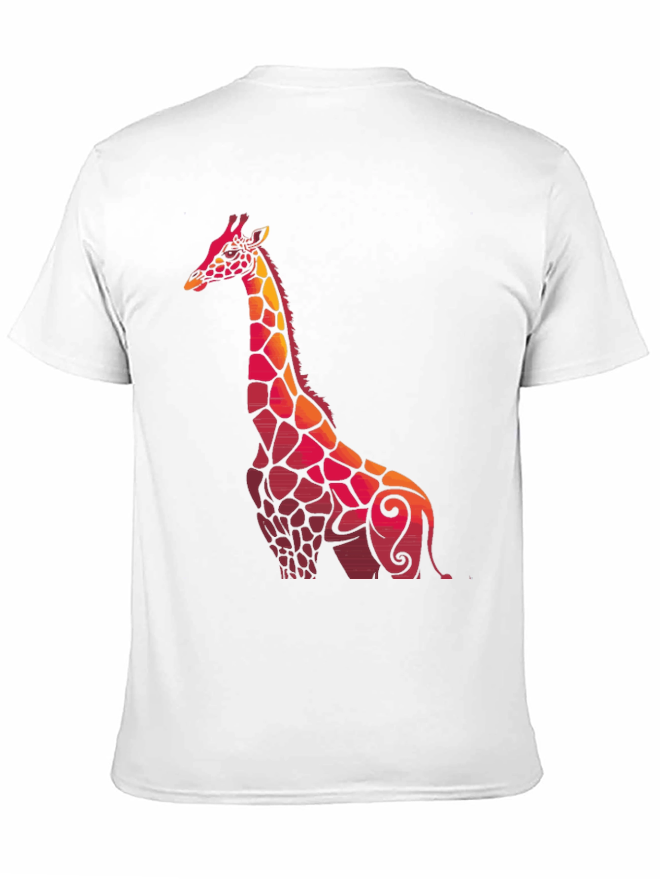 Giraffe Graphic Tee - Unique Animal Design T-Shirt