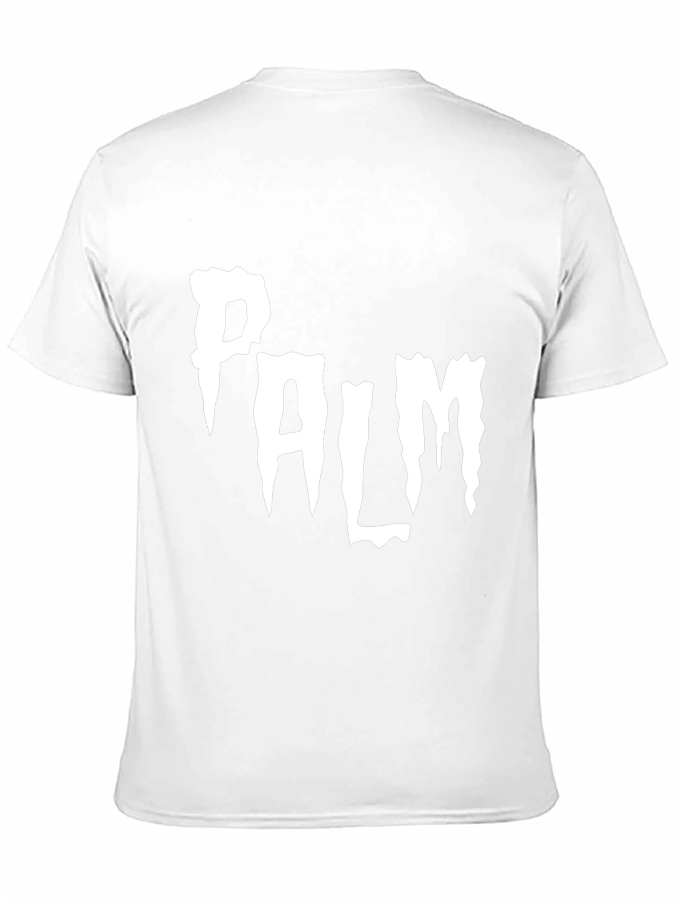 Palm Text Graphic Black T-Shirt