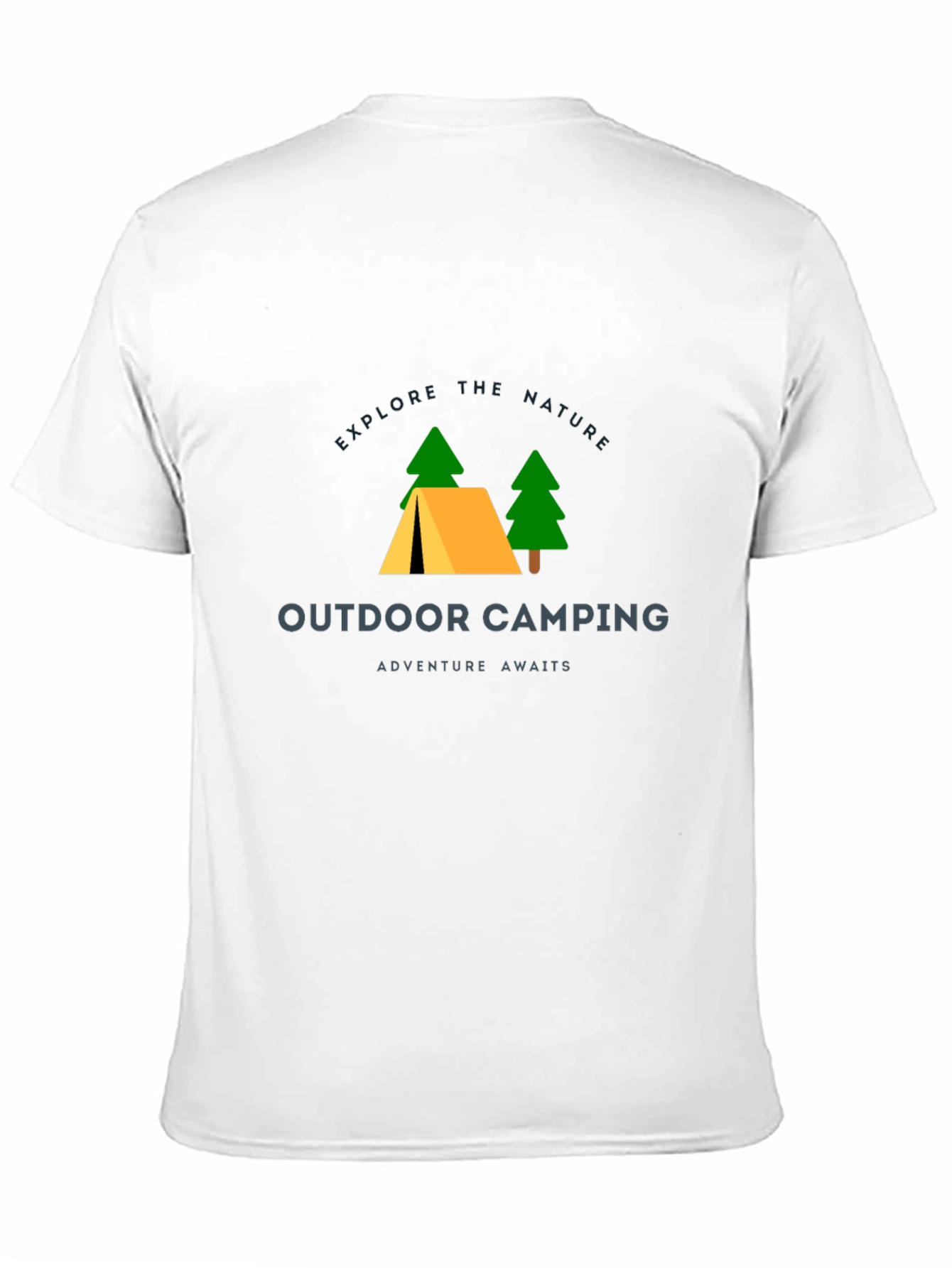 Outdoor Camping Graphic Tee - Explore Nature