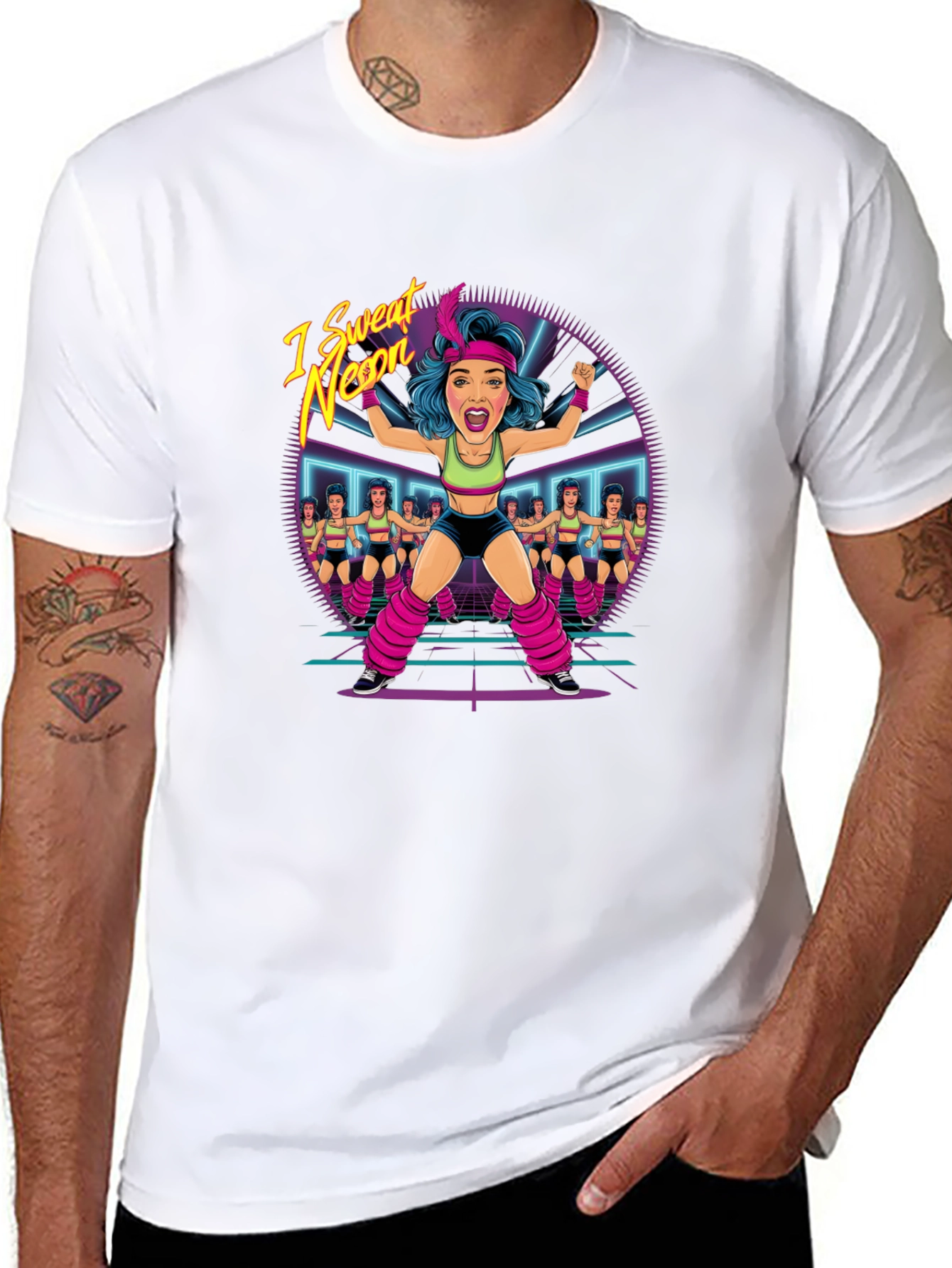 I Sweat Neon T-Shirt