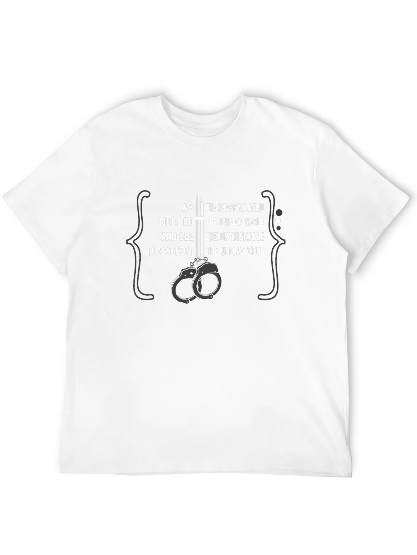Unappreciated Hero T-Shirt - Protect & Serve