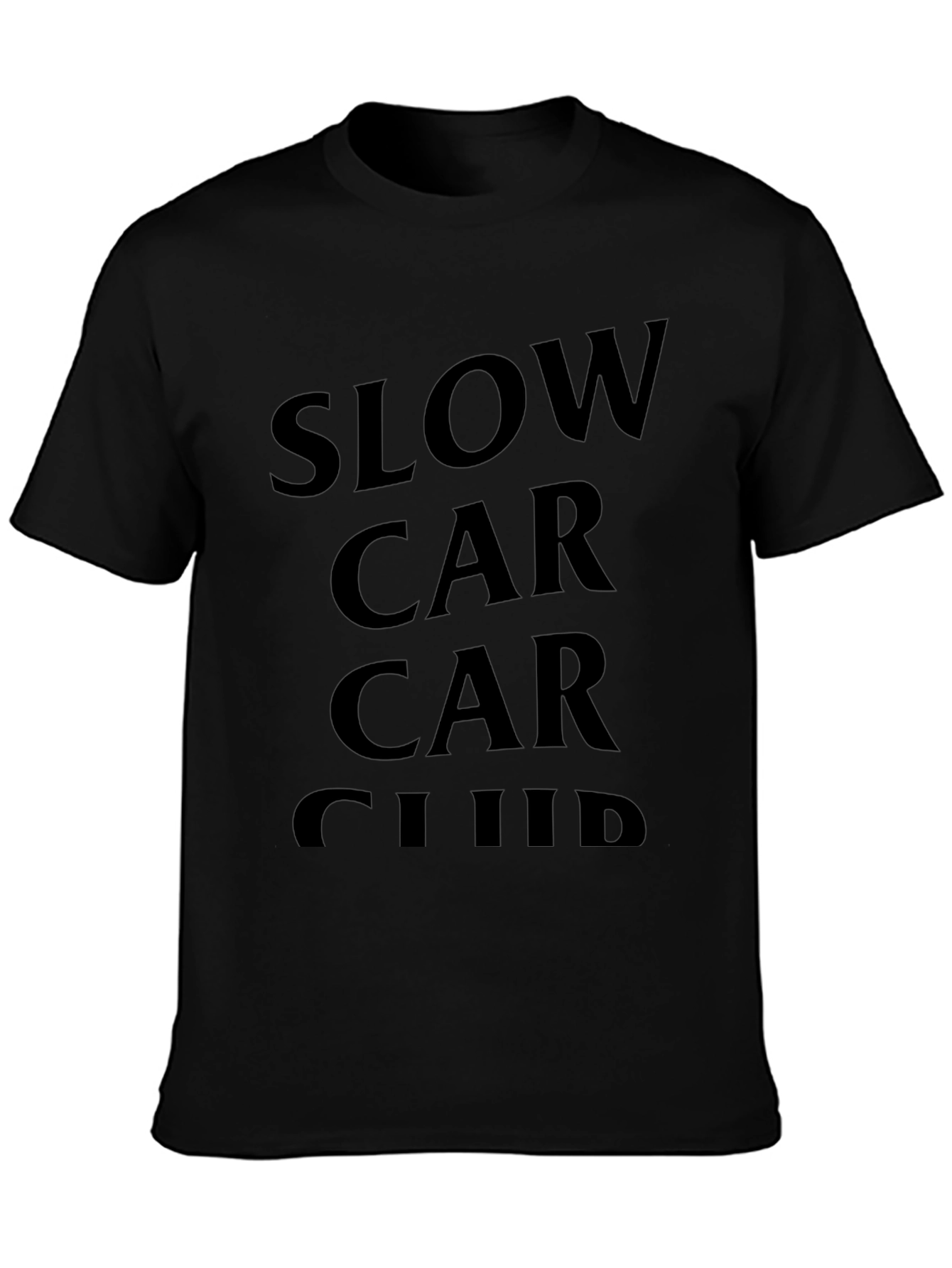 Slow Car Club Black T-Shirt
