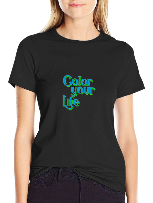Color Your Life Graphic Tee