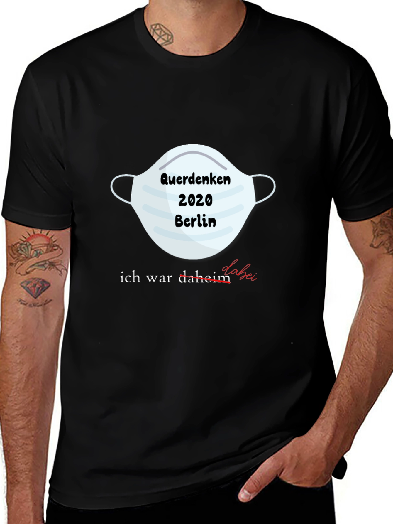 Querdenken 2020 Berlin Mask T-Shirt