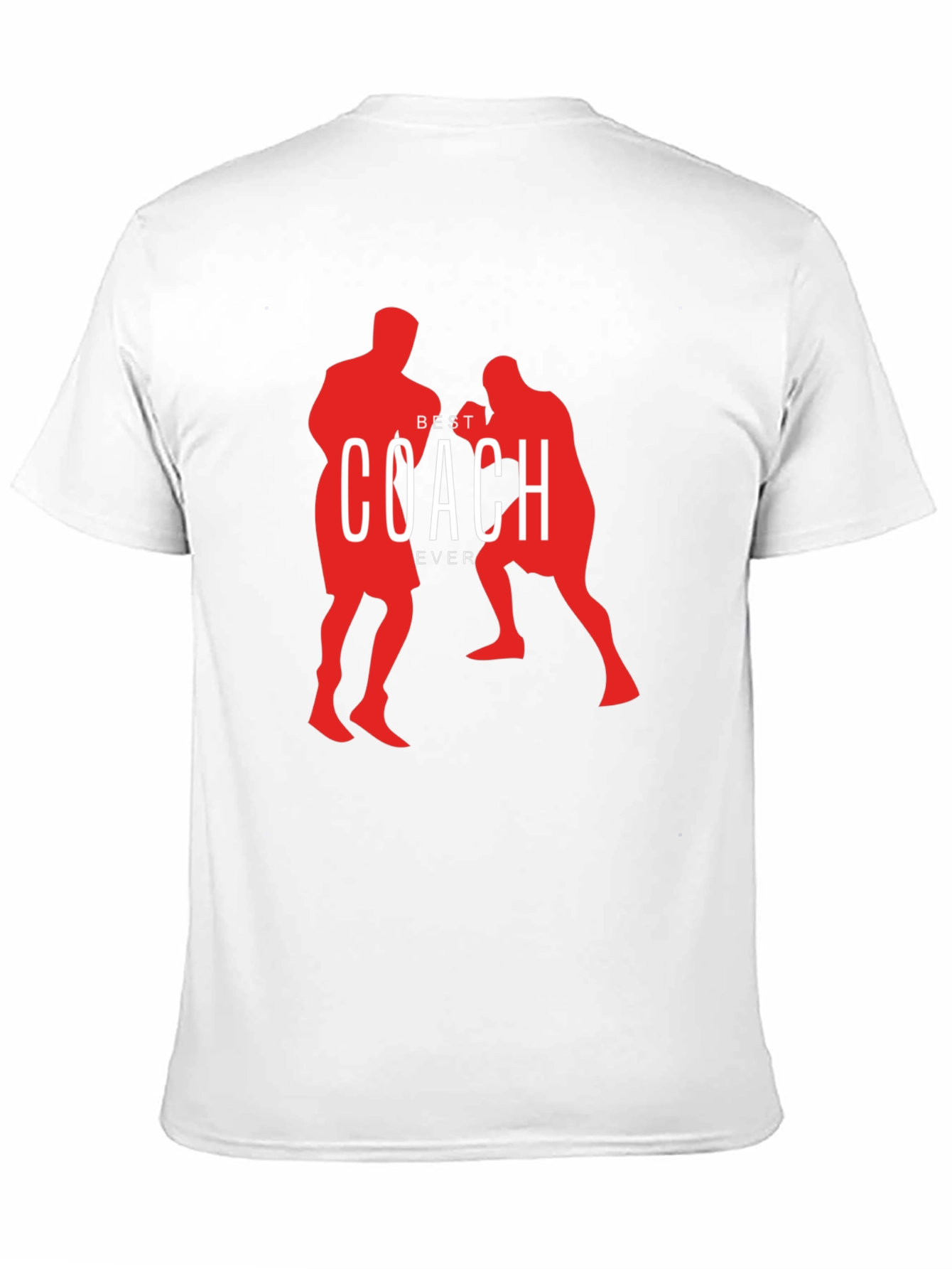 Best Coach Ever Black Graphic T-Shirt