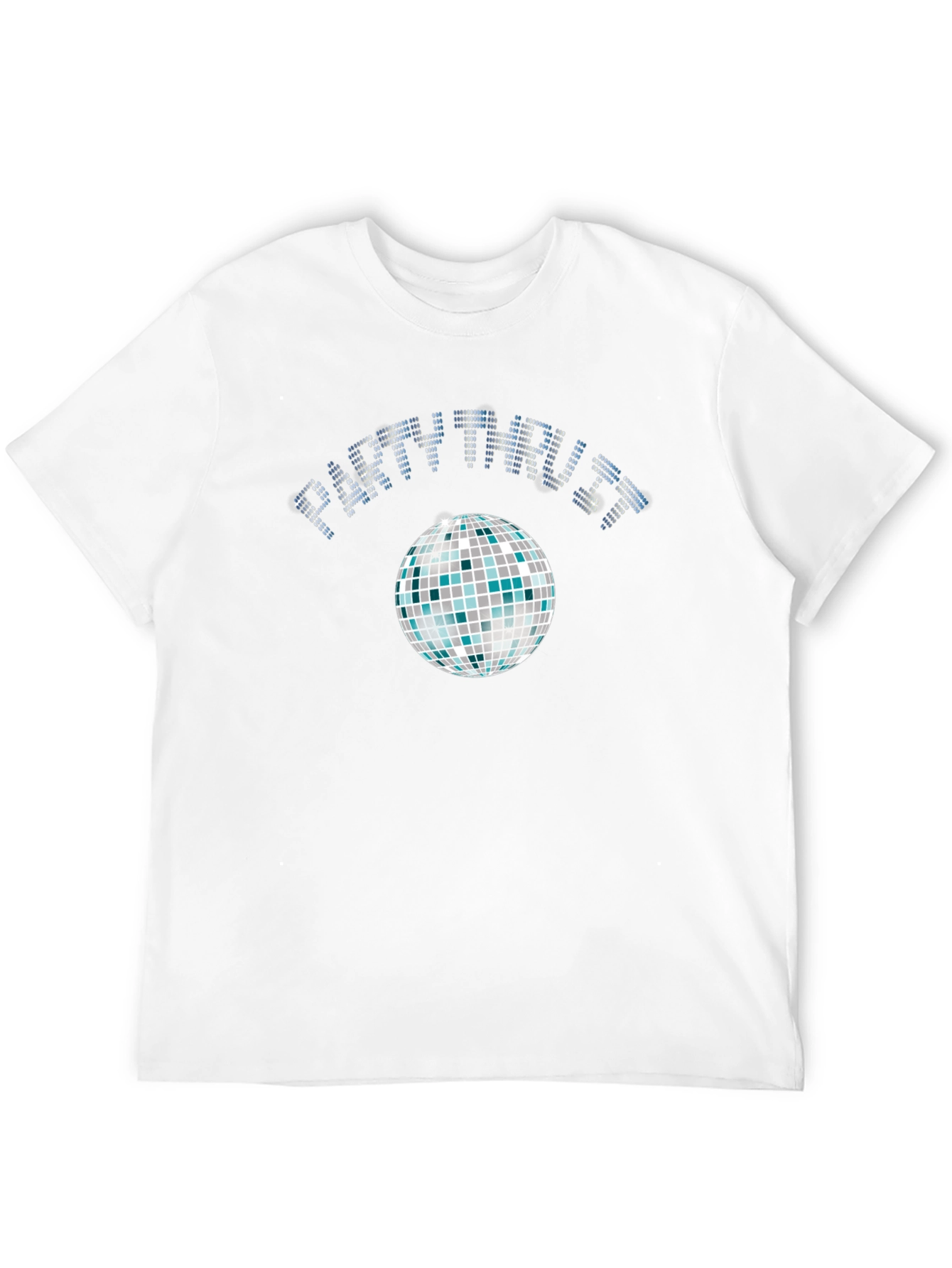 Party Through It Disco Ball Black T-Shirt