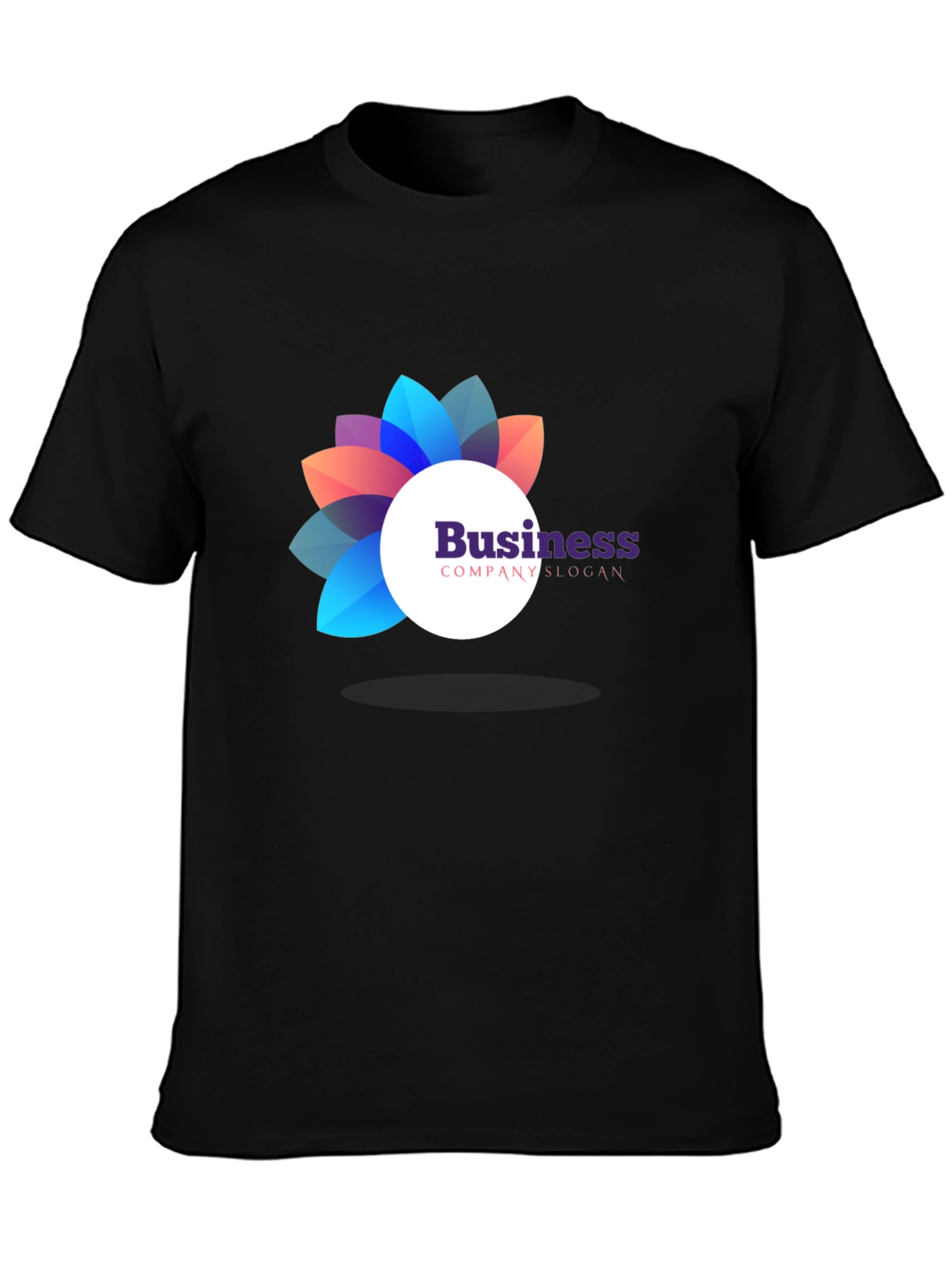 Modern Business Logo Graphic T-Shirt