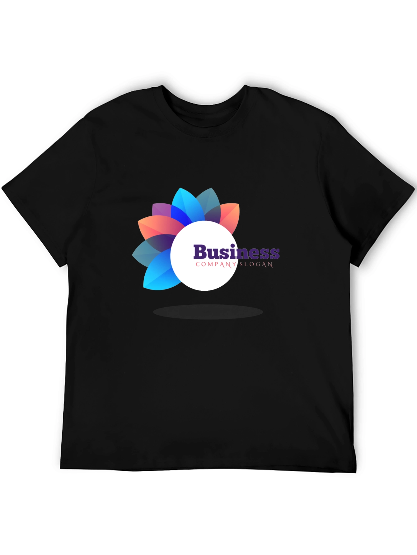 Modern Business Logo Graphic T-Shirt