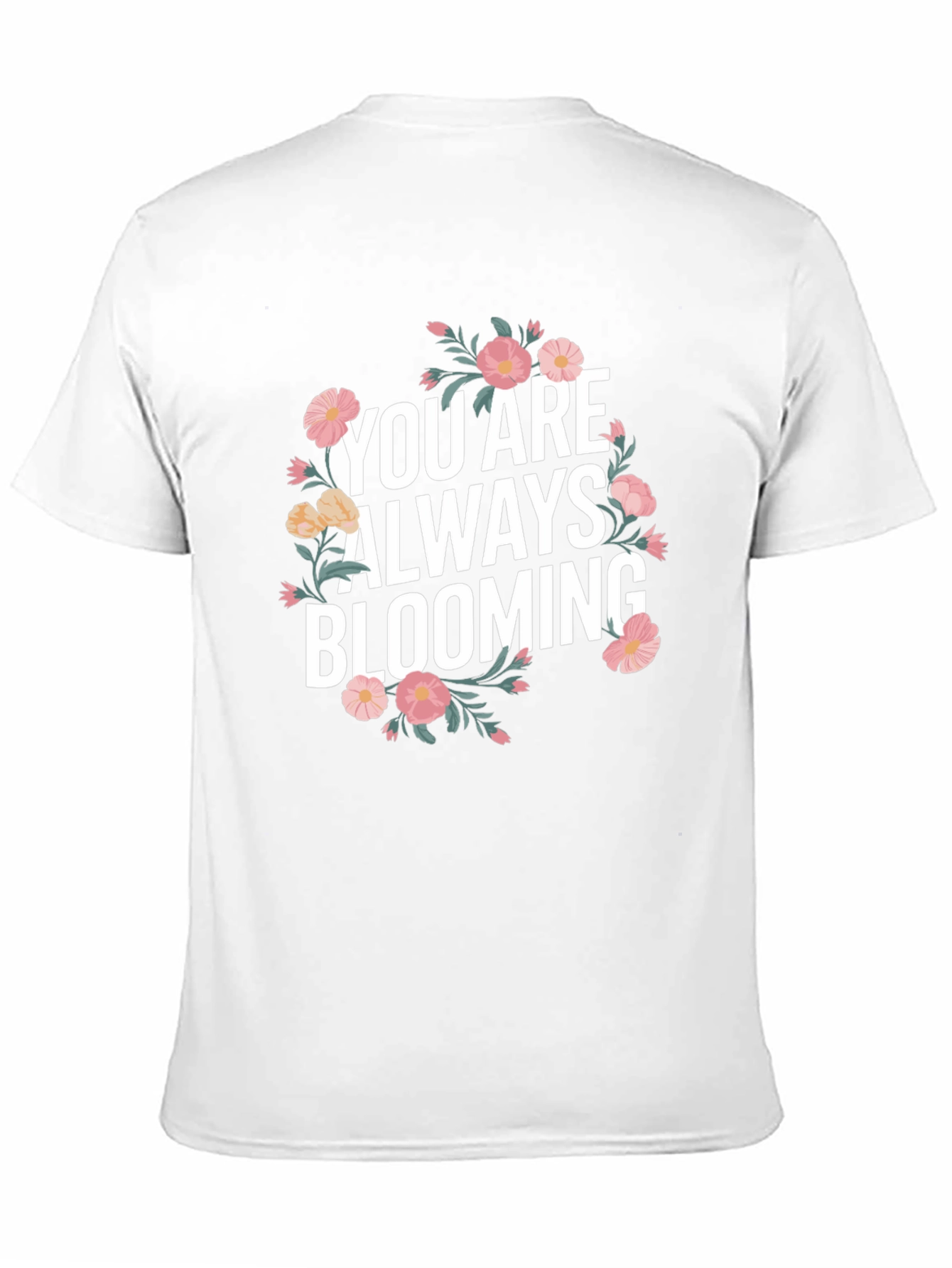 Floral Bloom Graphic Tee - Always Blooming T-Shirt
