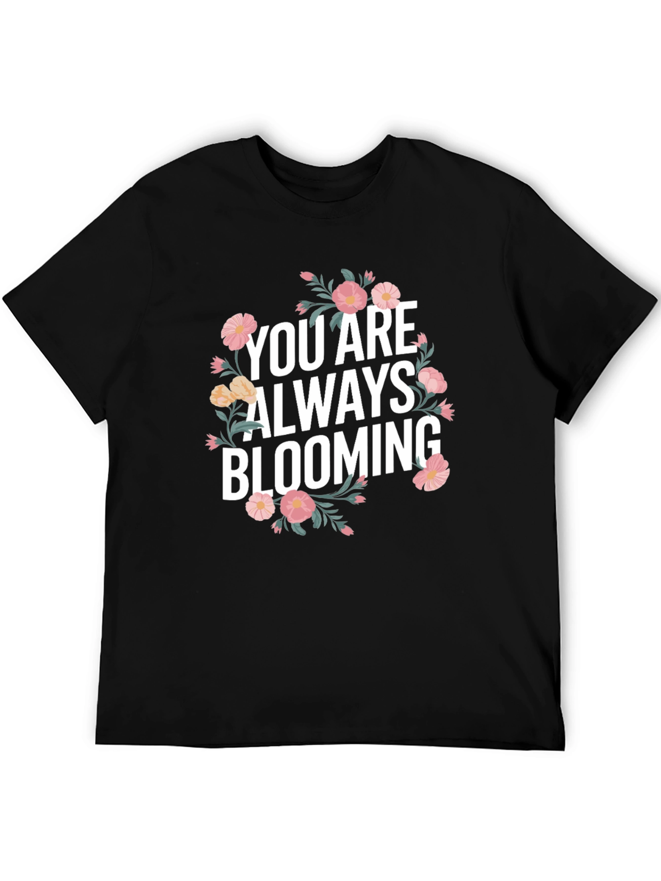 Floral Bloom Graphic Tee - Always Blooming T-Shirt