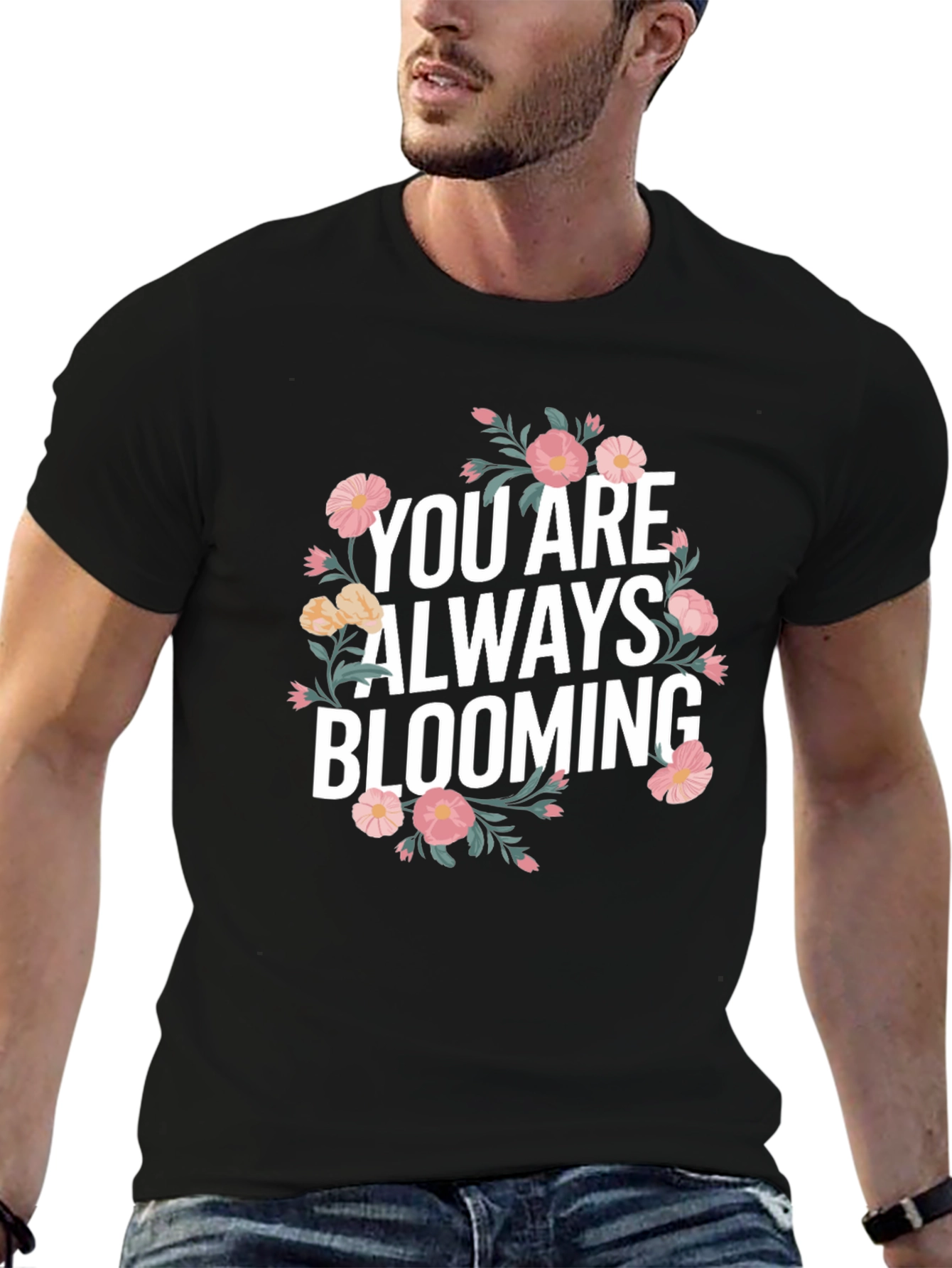 Floral Bloom Graphic Tee - Always Blooming T-Shirt