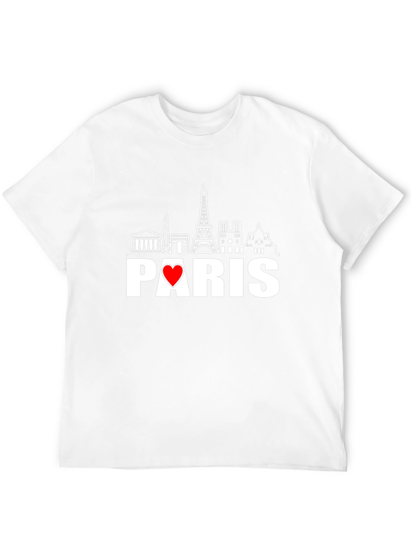 Paris Skyline T-Shirt - City of Love Tee