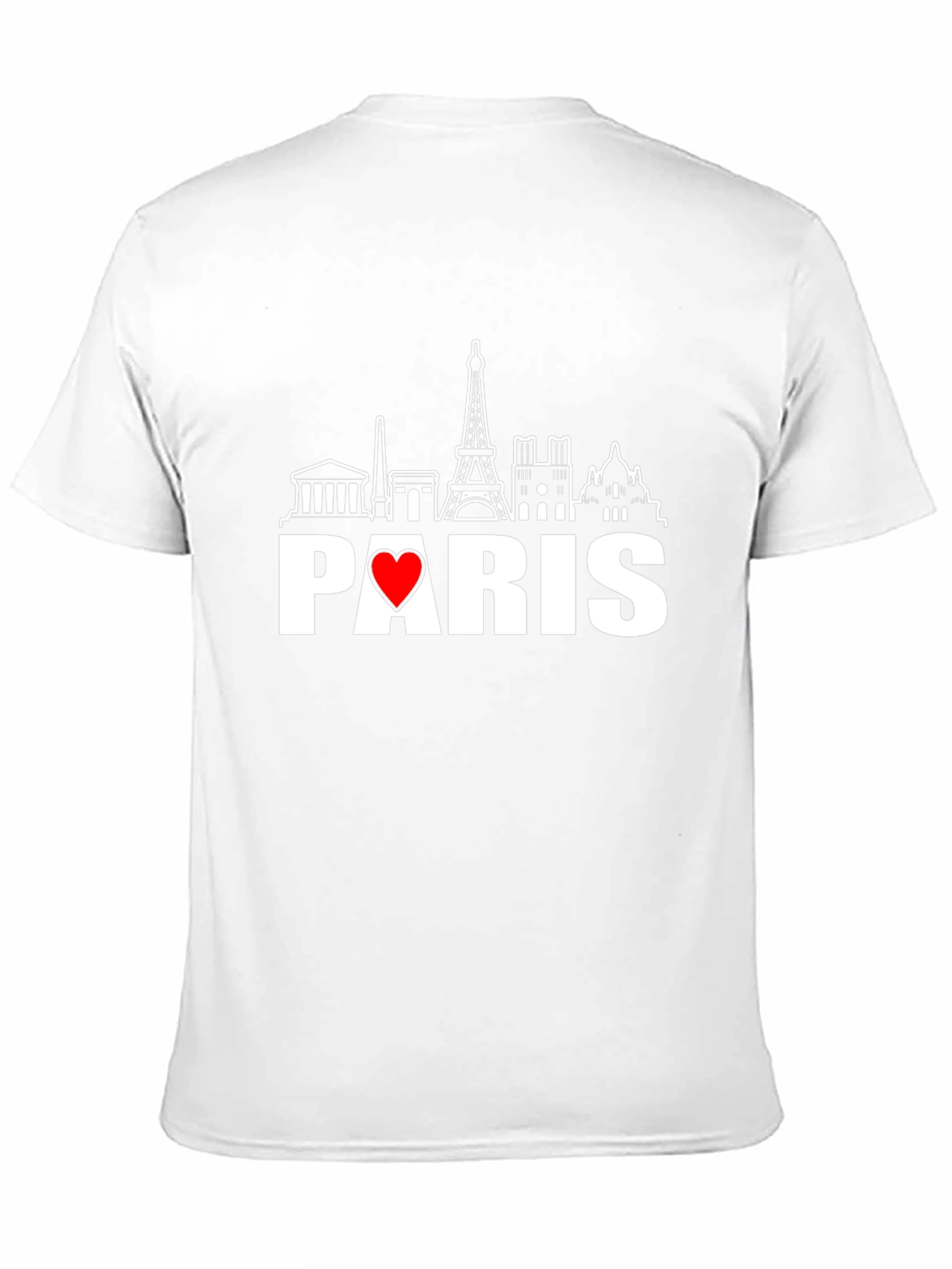 Paris Skyline T-Shirt - City of Love Tee
