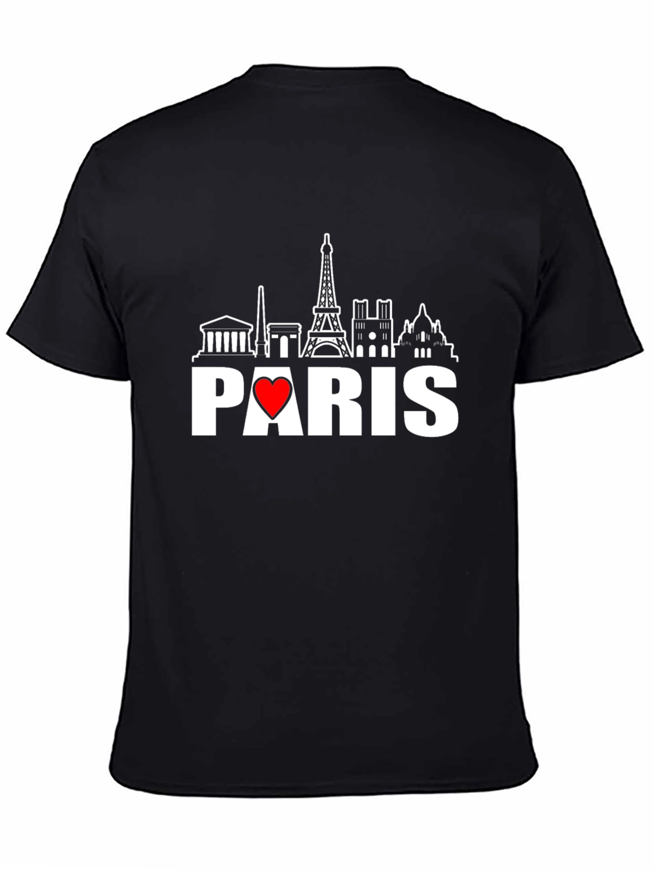 Paris Skyline T-Shirt - City of Love Tee