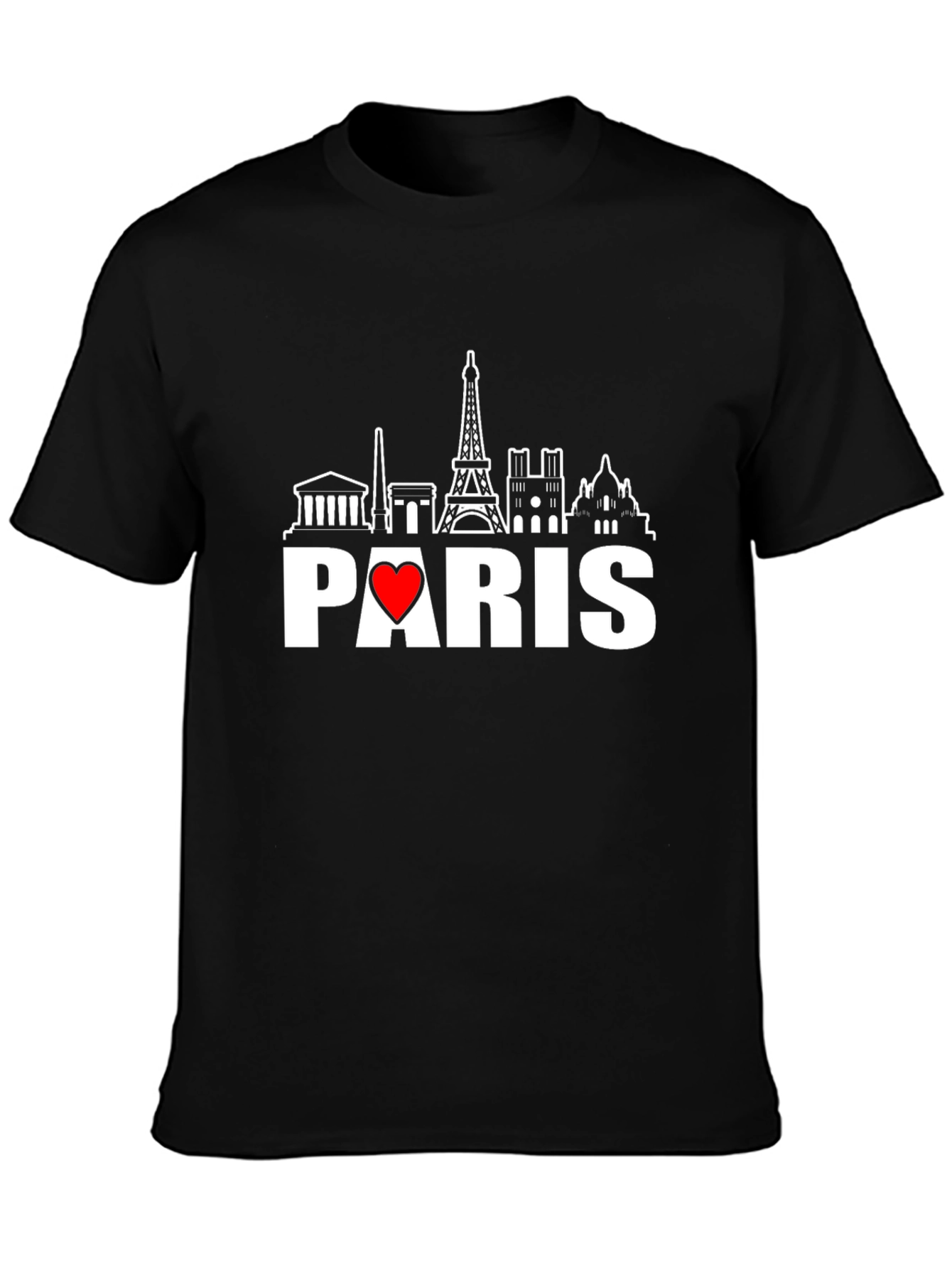 Paris Skyline T-Shirt - City of Love Tee