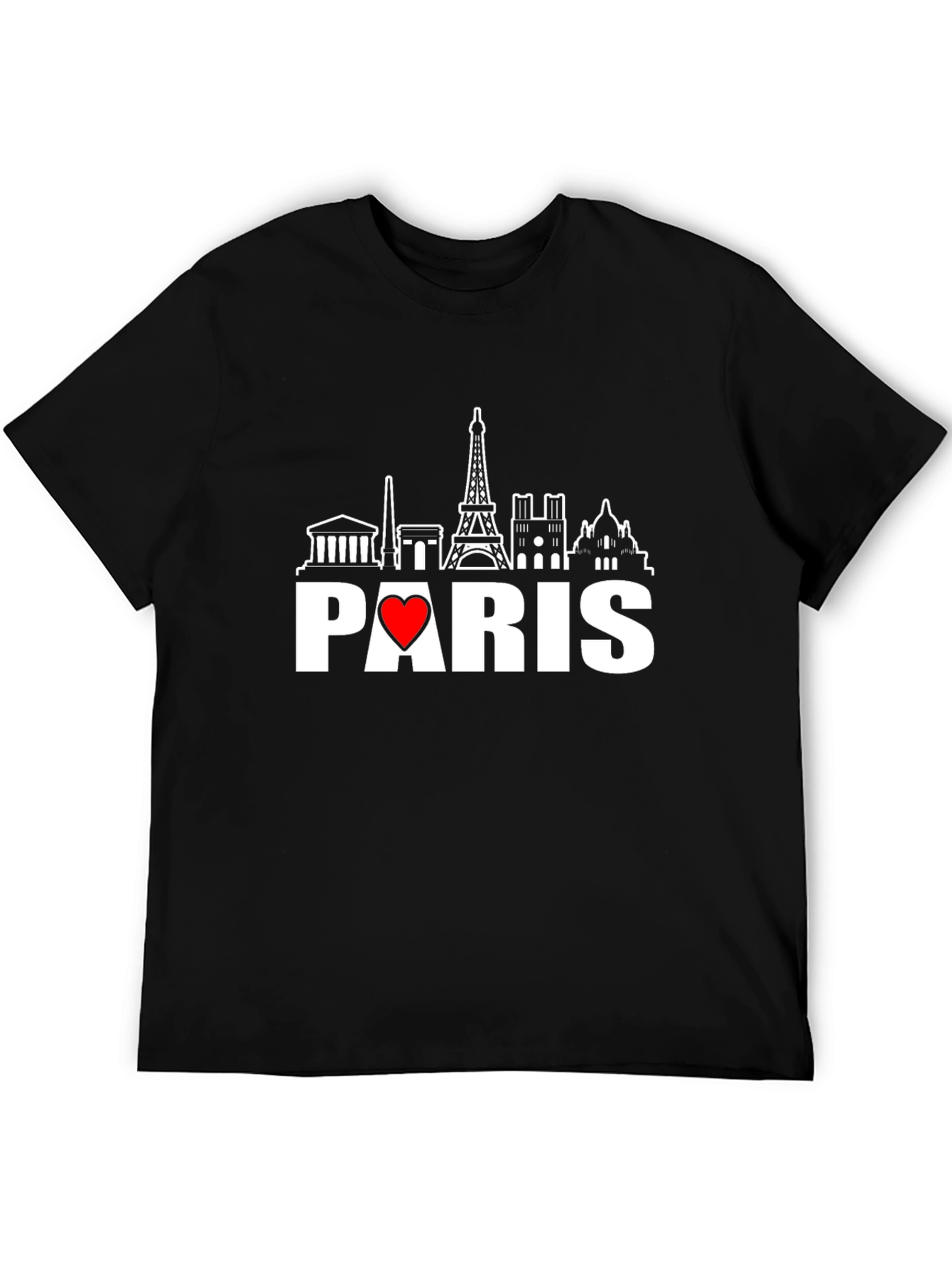 Paris Skyline T-Shirt - City of Love Tee