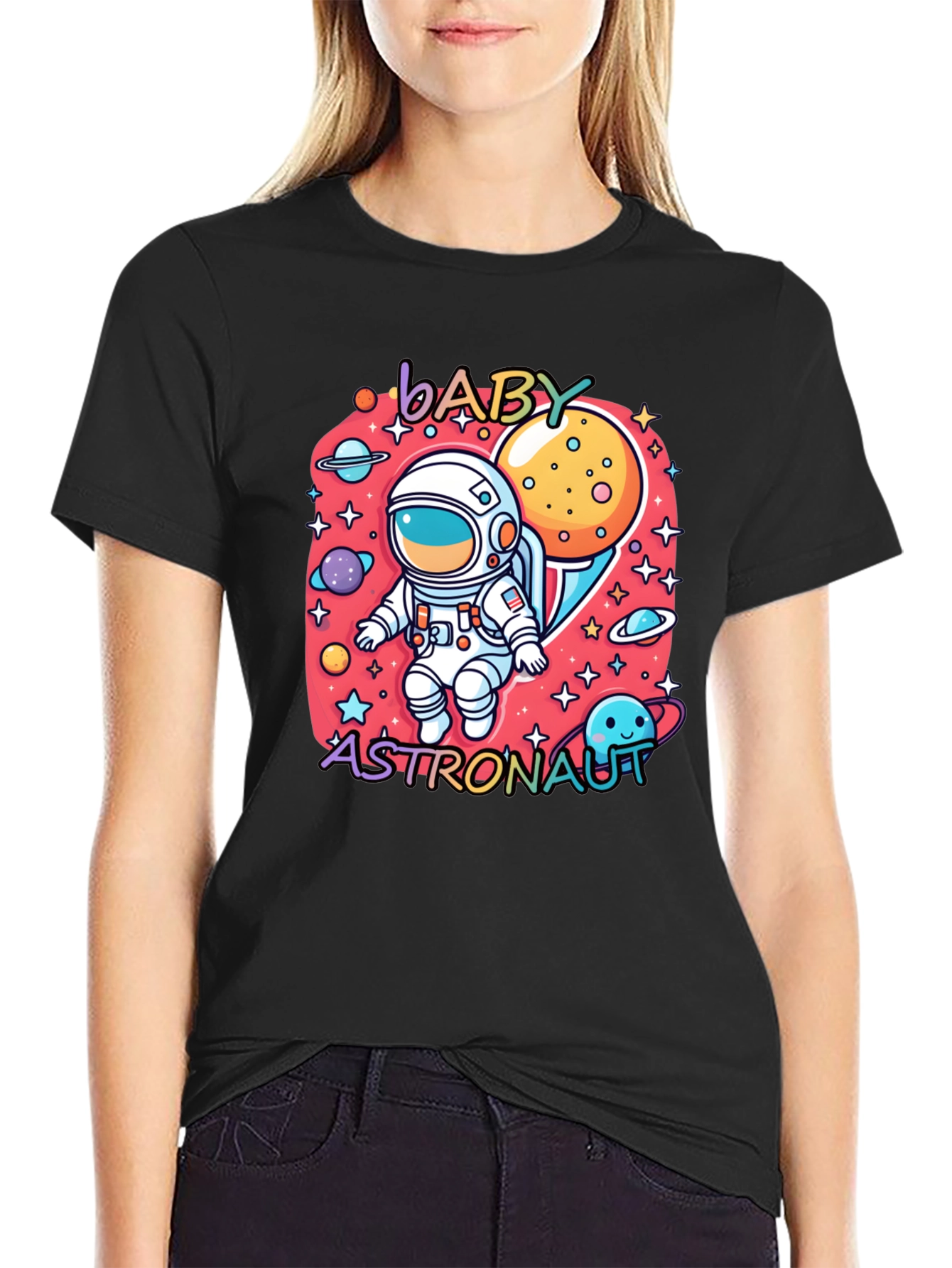 Baby Astronaut Graphic Tee - Space Adventure