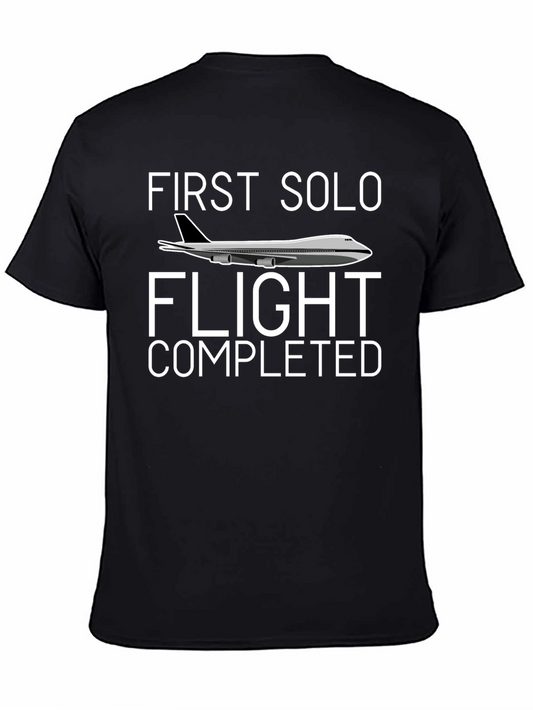 First Solo Flight Completed T-Shirt - Aviation Apparel