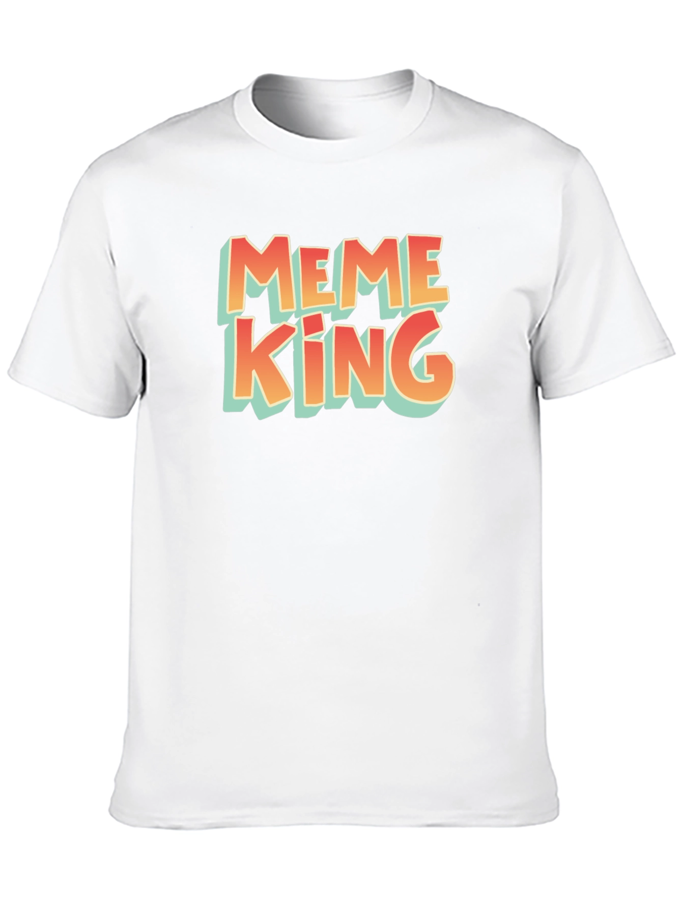 Meme King Black T-Shirt