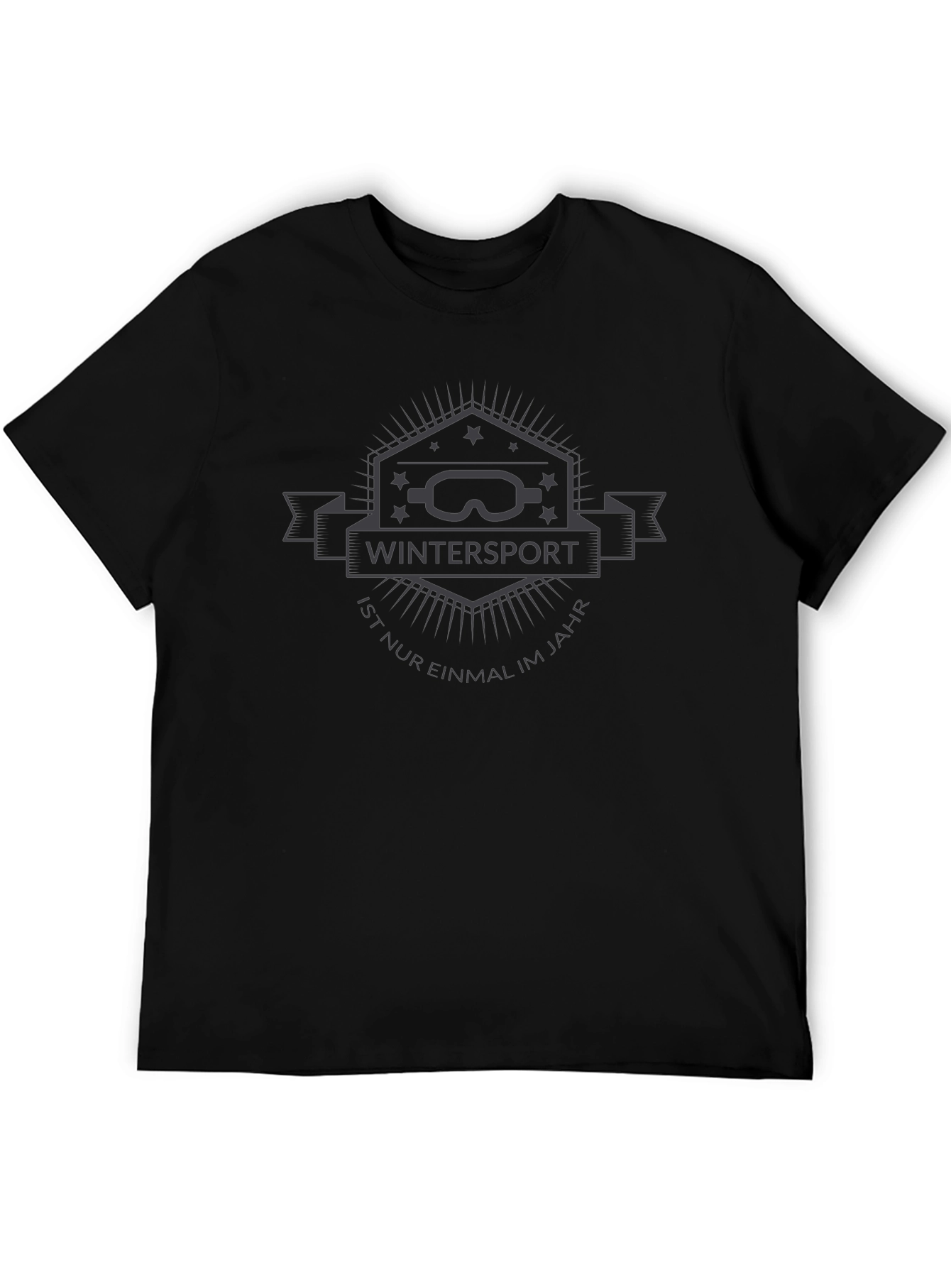 Wintersport T-Shirt: Ski Goggles Graphic Tee