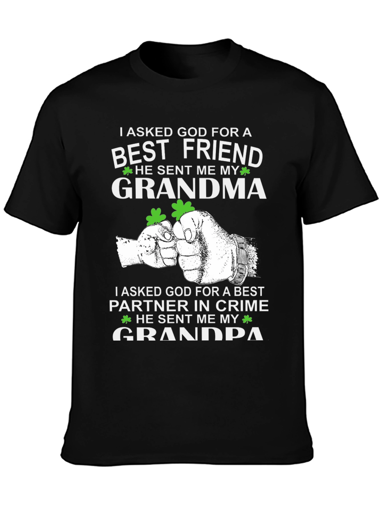 Grandma Grandpa Best Friend T-Shirt