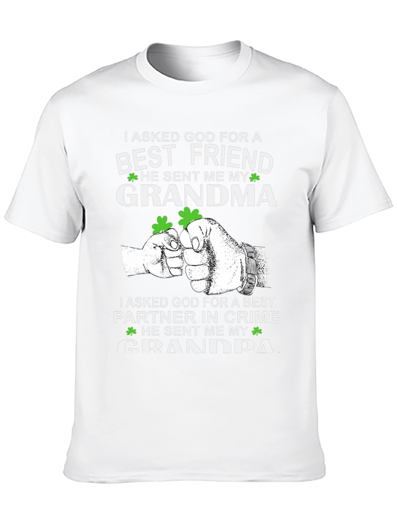 Grandma Grandpa Best Friend T-Shirt