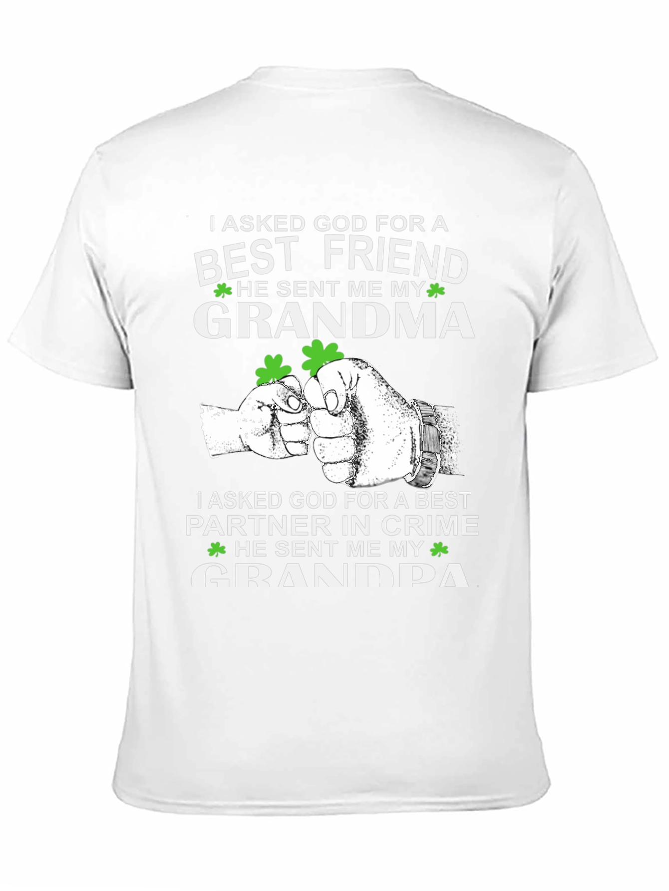 Grandma Grandpa Best Friend T-Shirt
