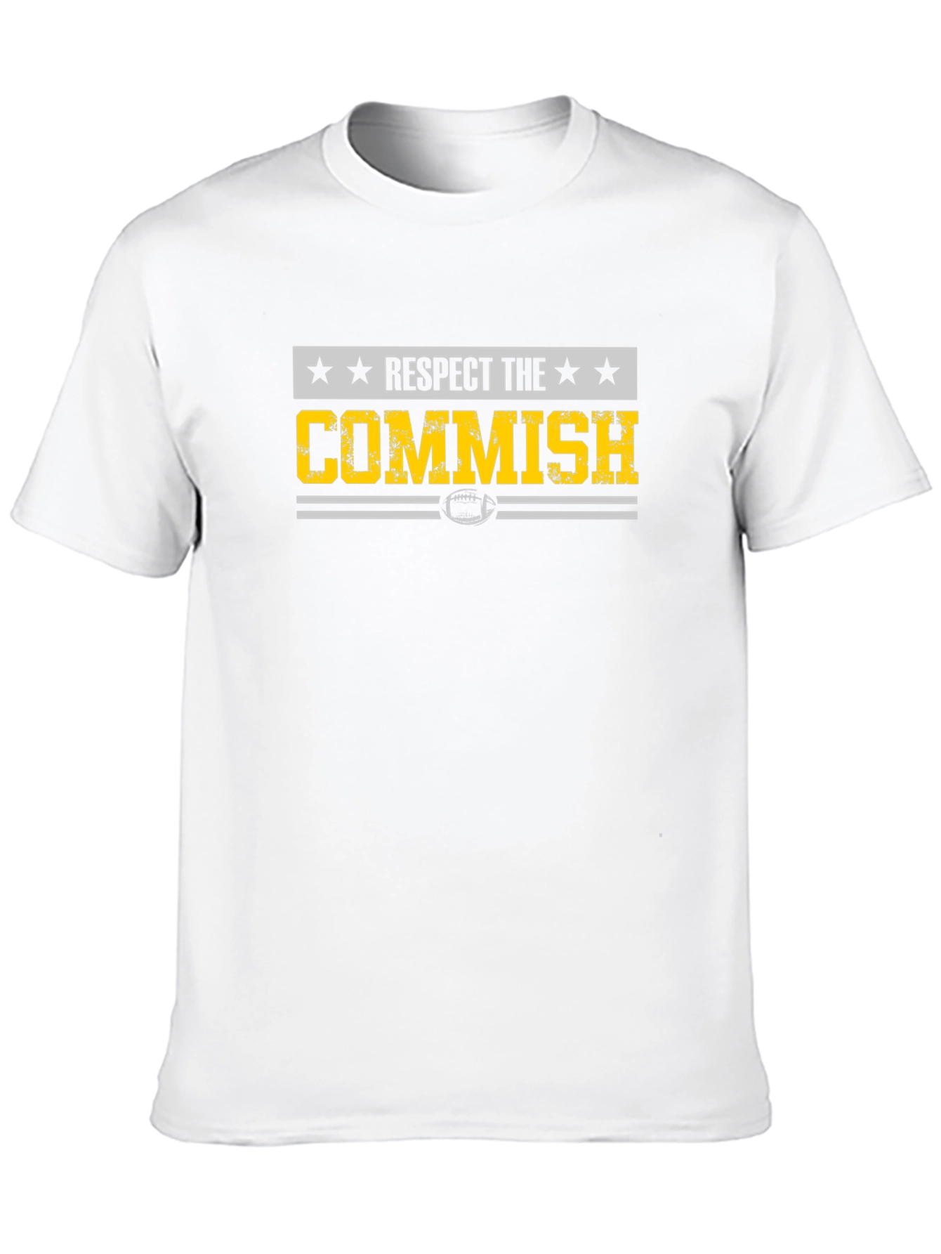 Respect the Commish Football T-Shirt