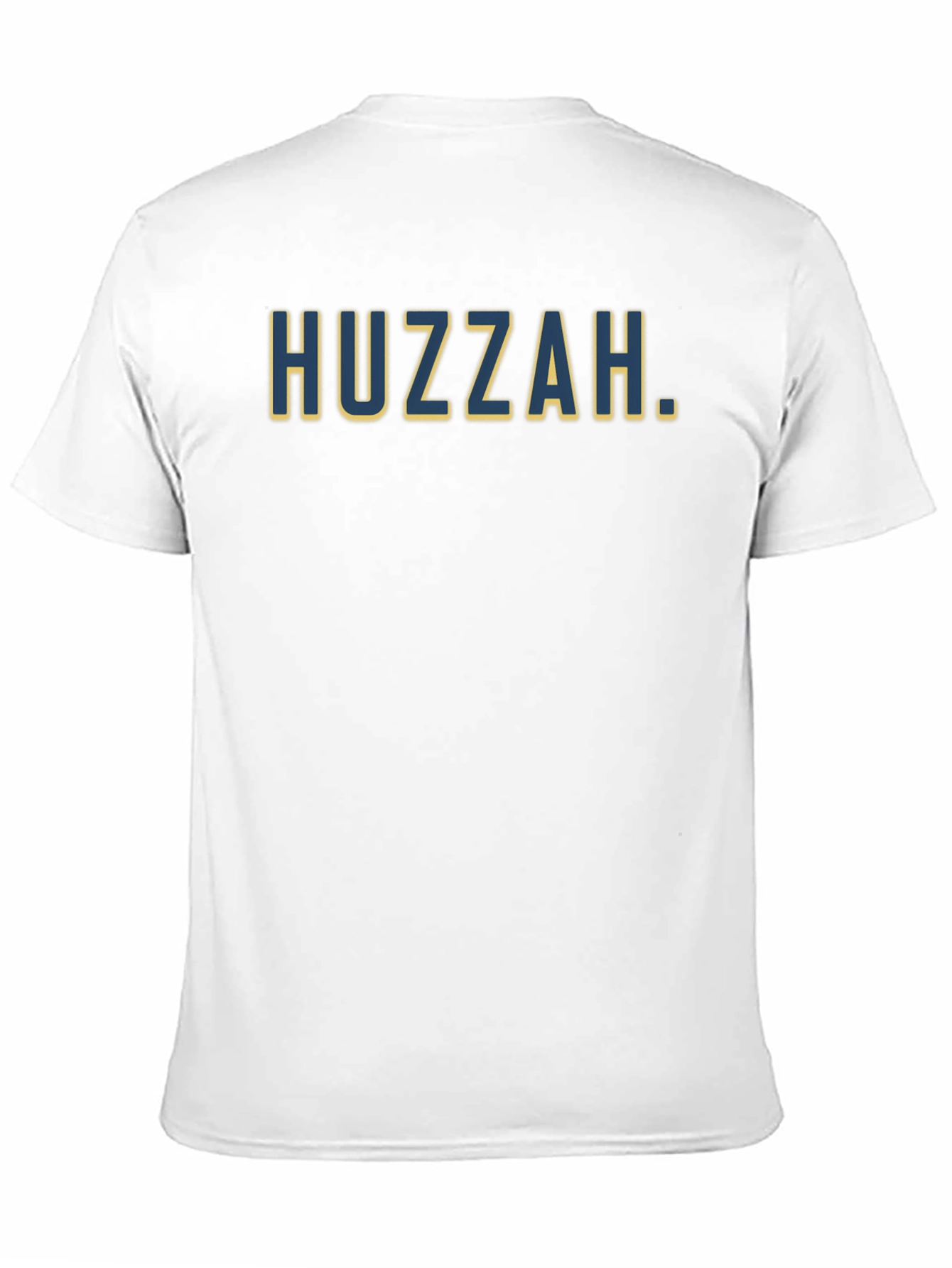 Huzzah Graphic T-Shirt - Stylish Crew Neck Tee