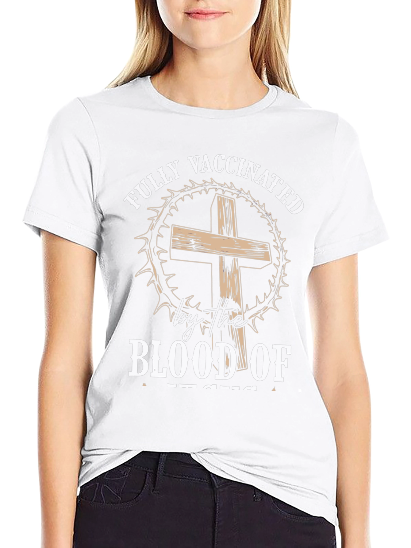 Fully Vaccinated By The Blood of Jesus T-Shirt