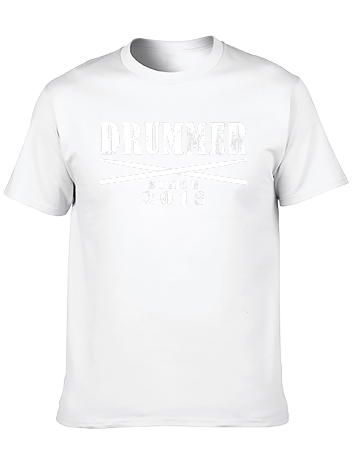 Drummer Since 2013 Black Graphic Tee