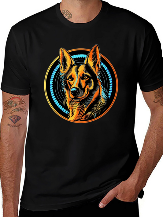 Dog Graphic Tee - Stylish Animal Lovers T-Shirt