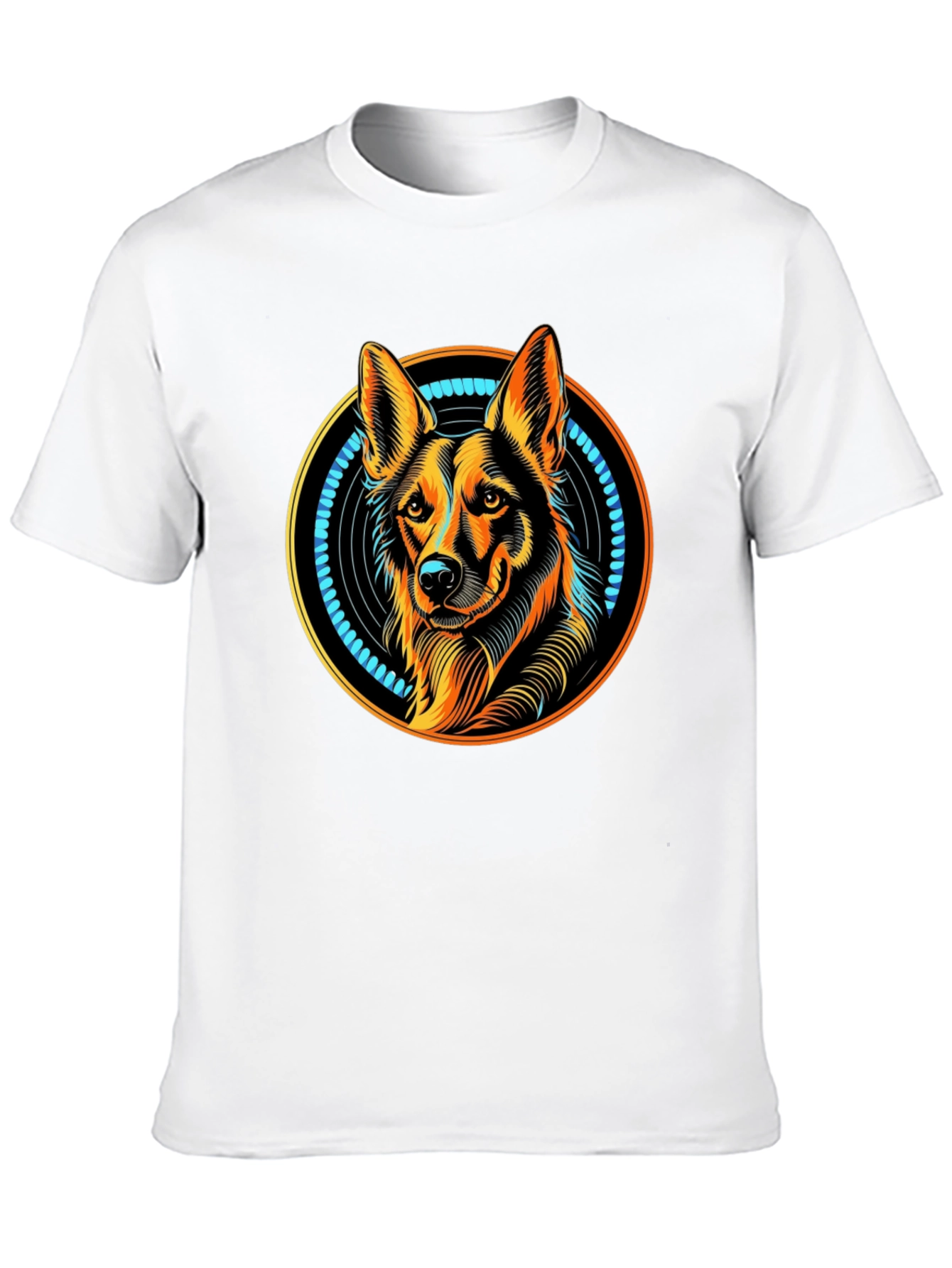 Dog Graphic Tee - Stylish Animal Lovers T-Shirt