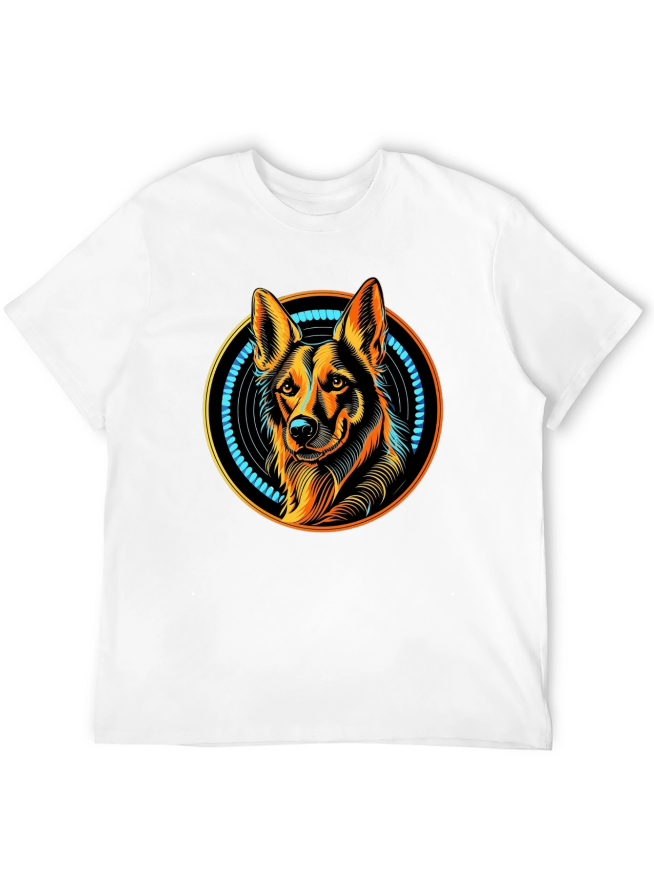 Dog Graphic Tee - Stylish Animal Lovers T-Shirt