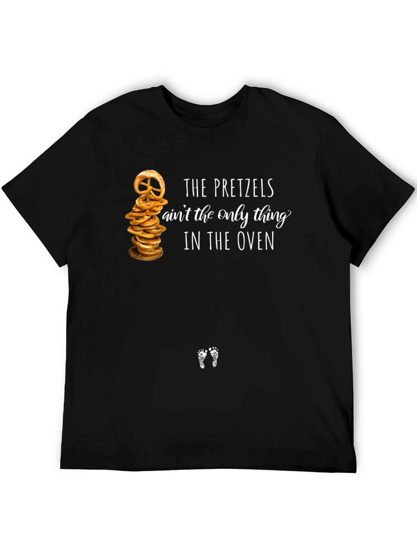 Funny Pregnancy Announcement Pretzel T-Shirt
