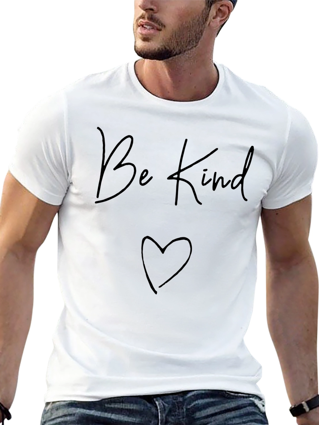 Be Kind T-Shirt - Soft Cotton Blend Casual Tee