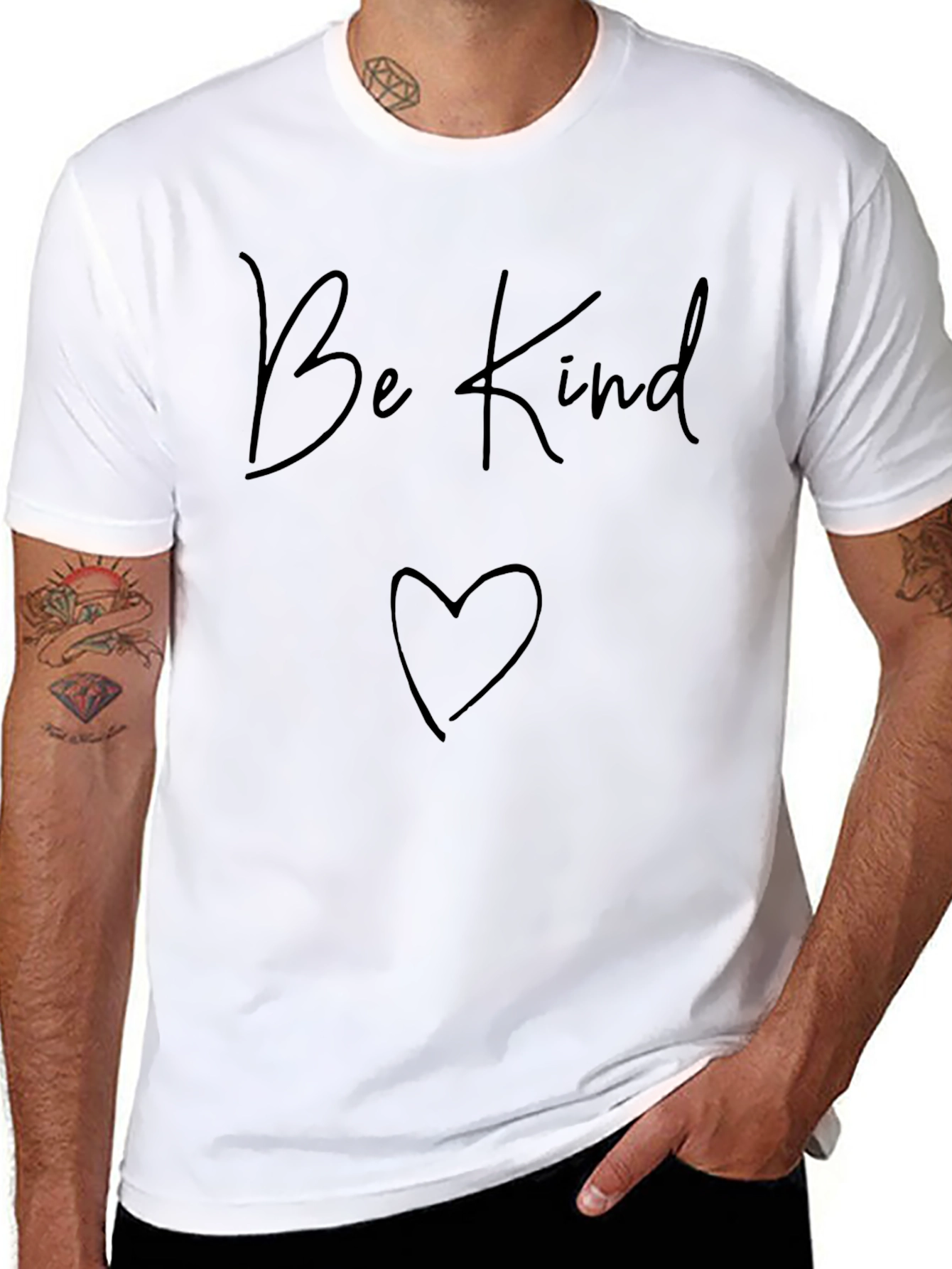 Be Kind T-Shirt - Soft Cotton Blend Casual Tee