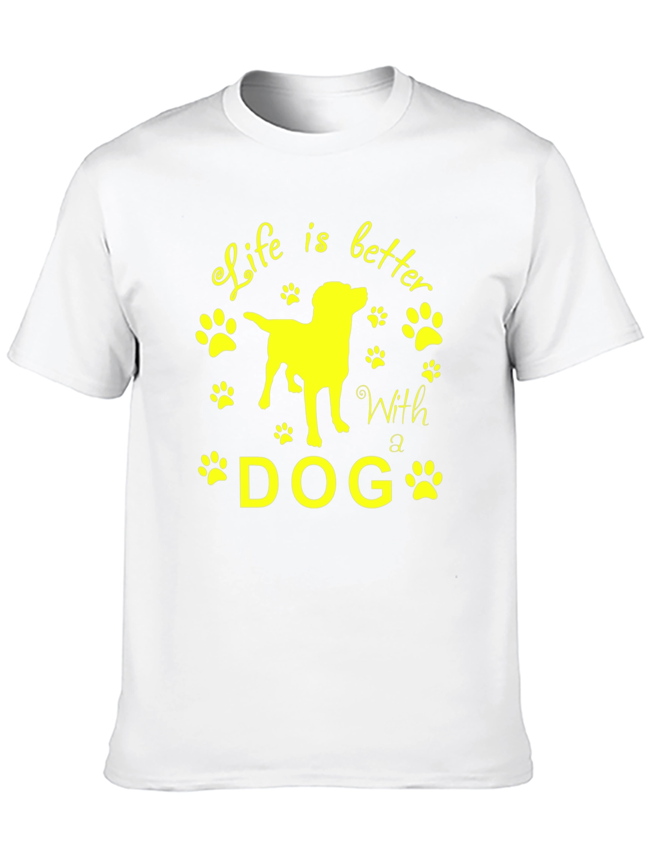 Life is Better With a Dog Graphic Tee