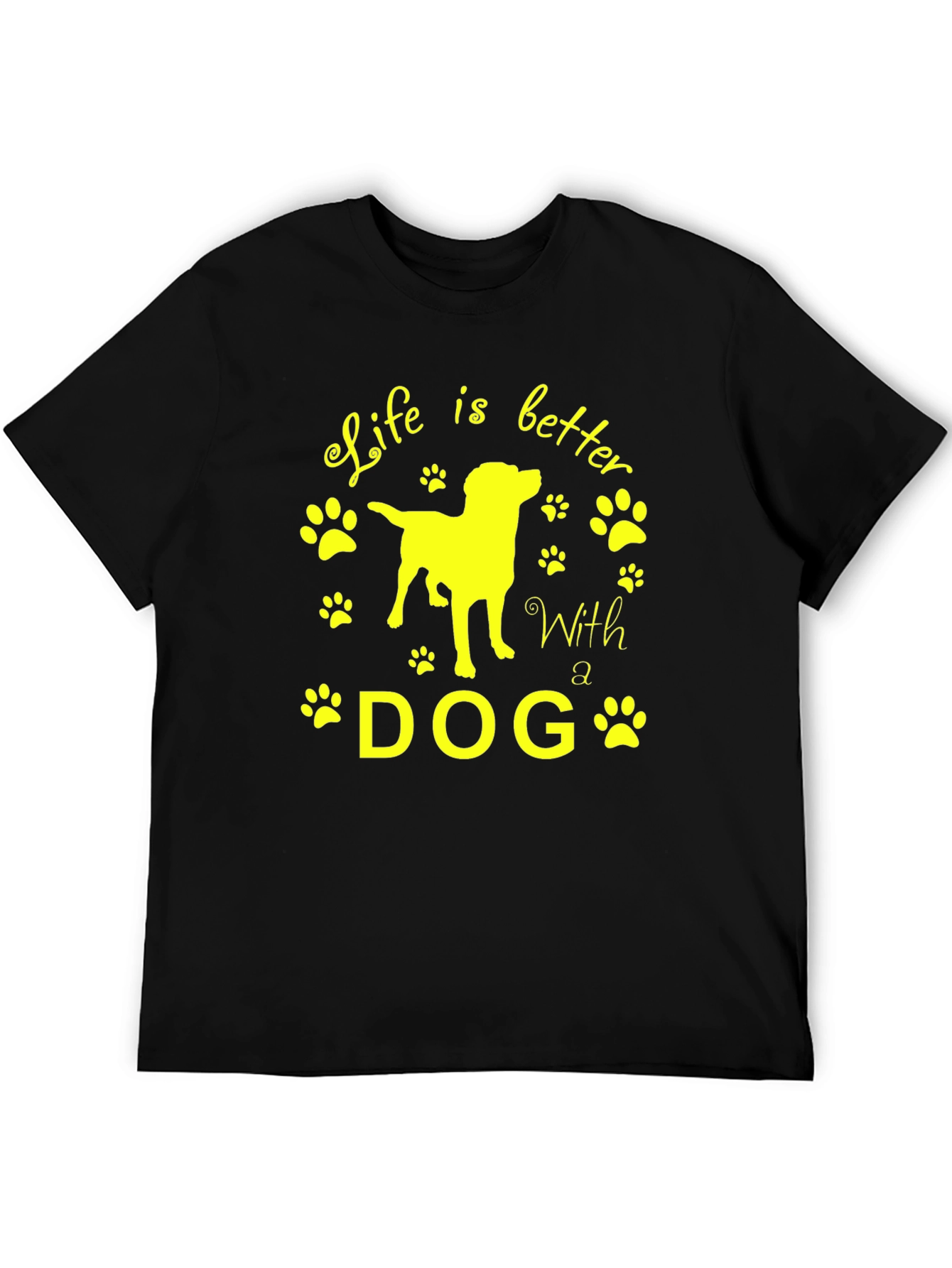 Life is Better With a Dog Graphic Tee