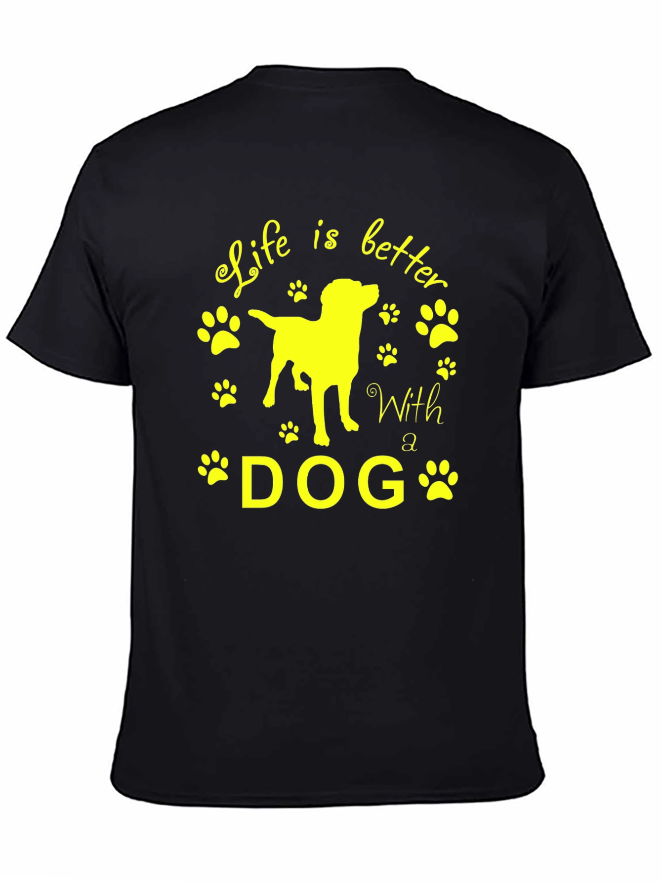 Life is Better With a Dog Graphic Tee