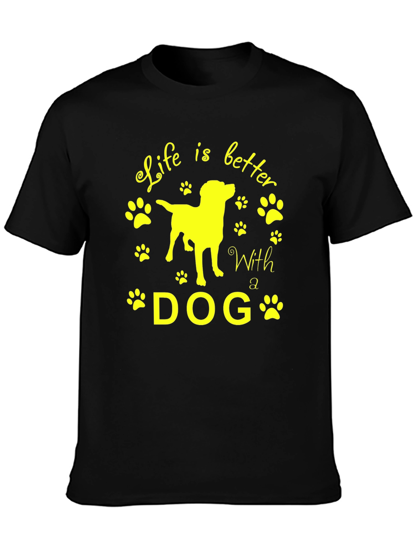 Life is Better With a Dog Graphic Tee