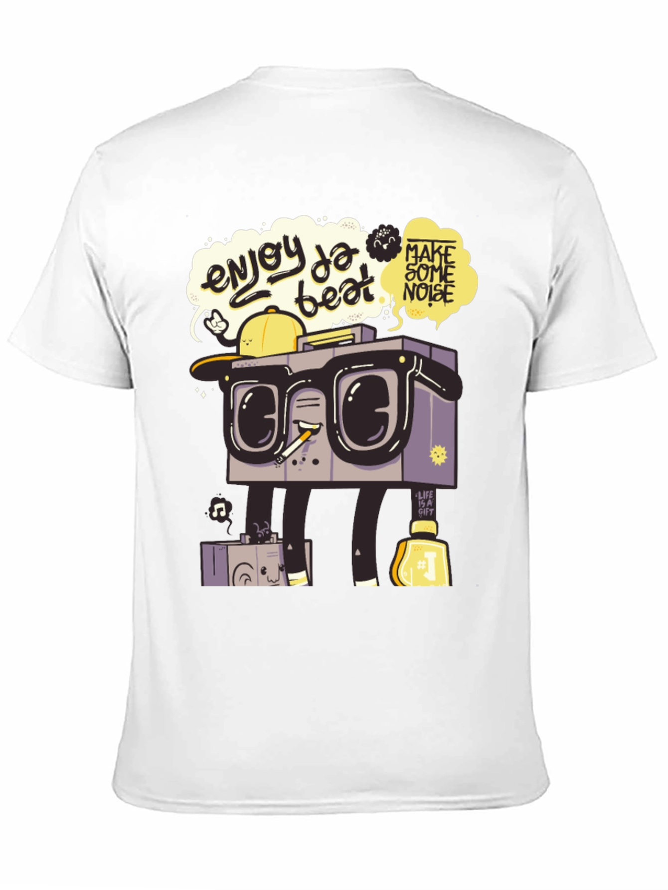 Enjoy Da Beat Graphic T-Shirt
